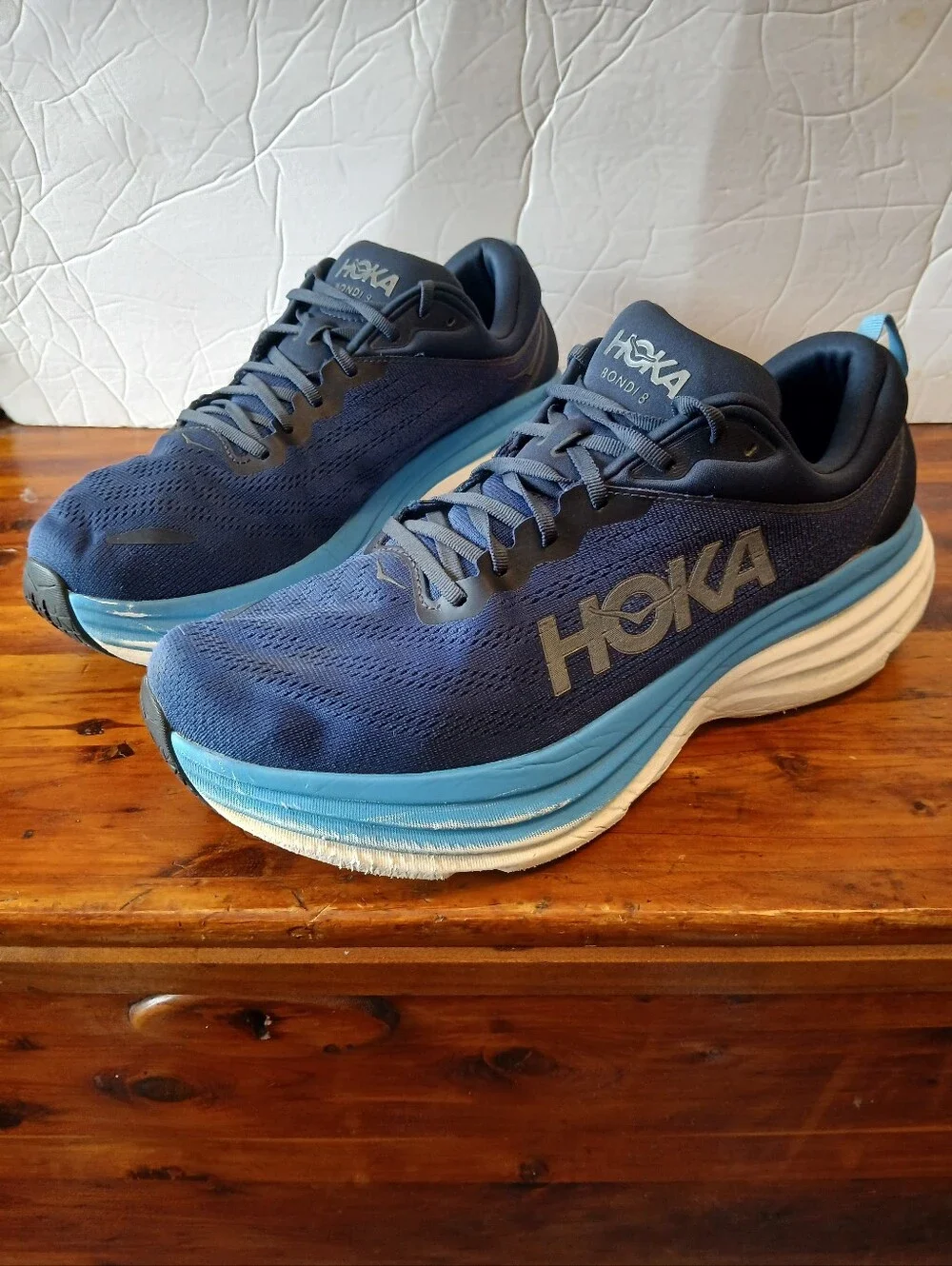 Hoka One One Bondi 8 Runnong Shoes Men's Size 13 2E